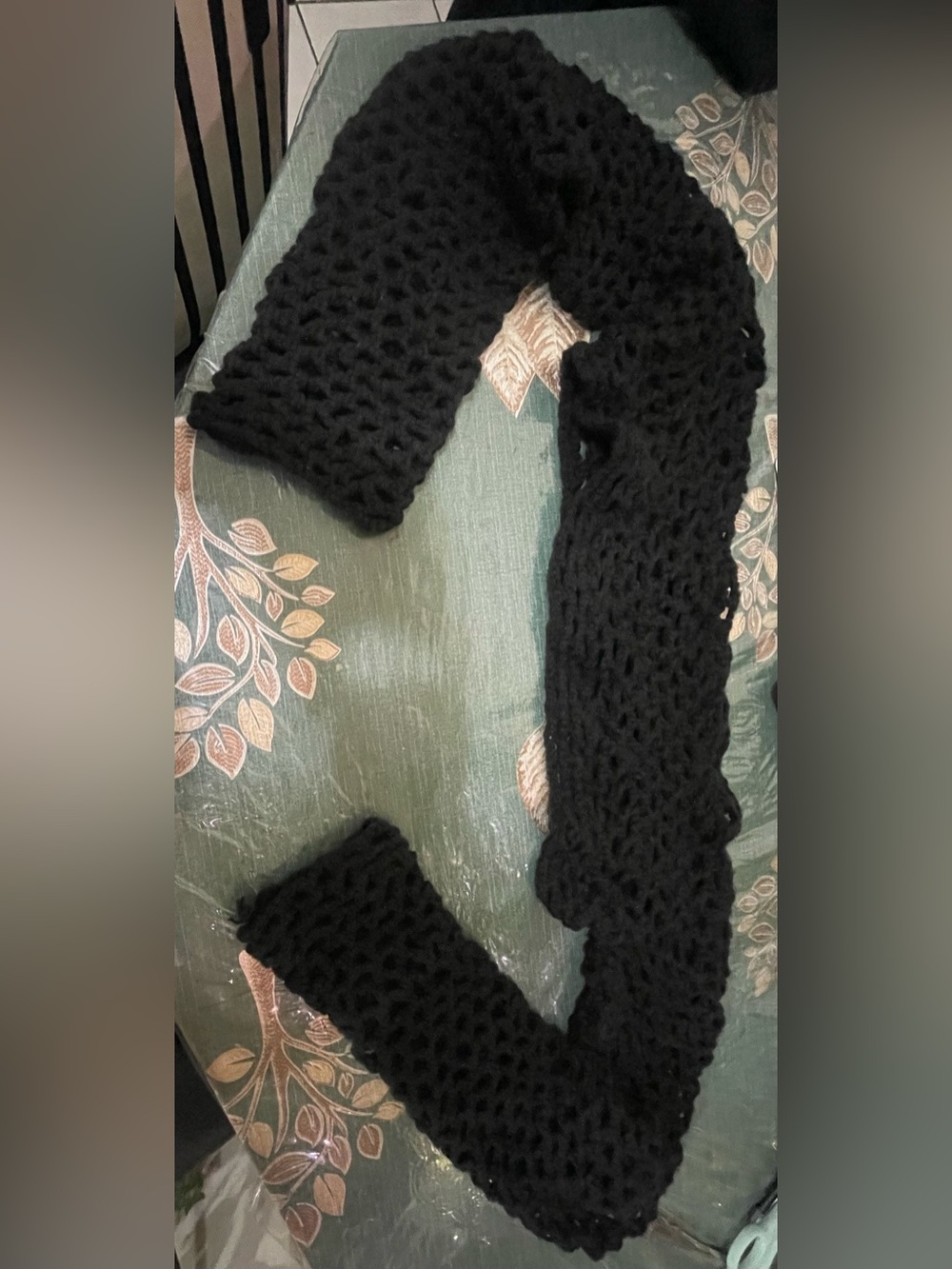 Black Hand-crocheted bolero - Unbranded. Large